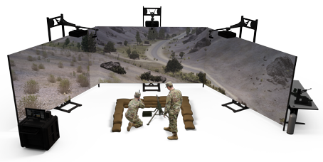 InVerisTraining's tweet photo. This year at @iitsec, we'll introduce our #FATS180MIL immersive, three-screen simulator. A derivative of this product has been selected for the #USArmy Squad Advanced Marksmanship Trainer #SAMT. Have you made your demo appointment yet? https://t.co/eqUTqKMqtF https://t.co/jfZtAn40B2