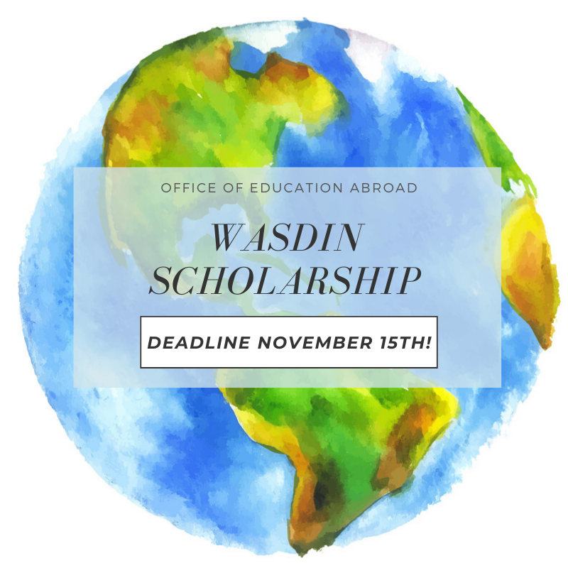 UWGAbroad's tweet photo. Don't forget - the Wasdin Scholarship deadline is THIS FRIDAY! Don't miss out on this opportunity to earn a LOT of funding for your study abroad program! Find the application at https://t.co/xK1NMHj2yT πΈπ #gowestgoworld #uwg https://t.co/ygHgRNQz48