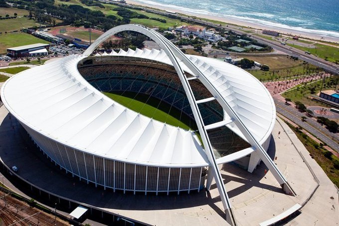 BREAKING NEWS: Saturday 14/12/2019 – Moses Mabhida Stadium will open its doors 4 the #TKO2019Final  

Those who were complaining about the #SpringbokTrophyTour that it didnt come to their area, please also the @OfficialPSL why is it always Moses Mabhida? what about Peter Mokoba?