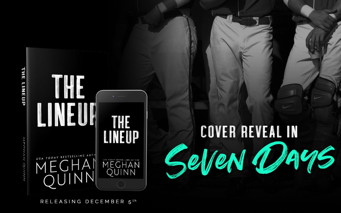 AuthorMegQuinn's tweet photo. I am SO excited that the cover reveal for THE LINEUP is only 1 week away!!!!!!

How excited are you?!? https://t.co/bEtFJoWabY