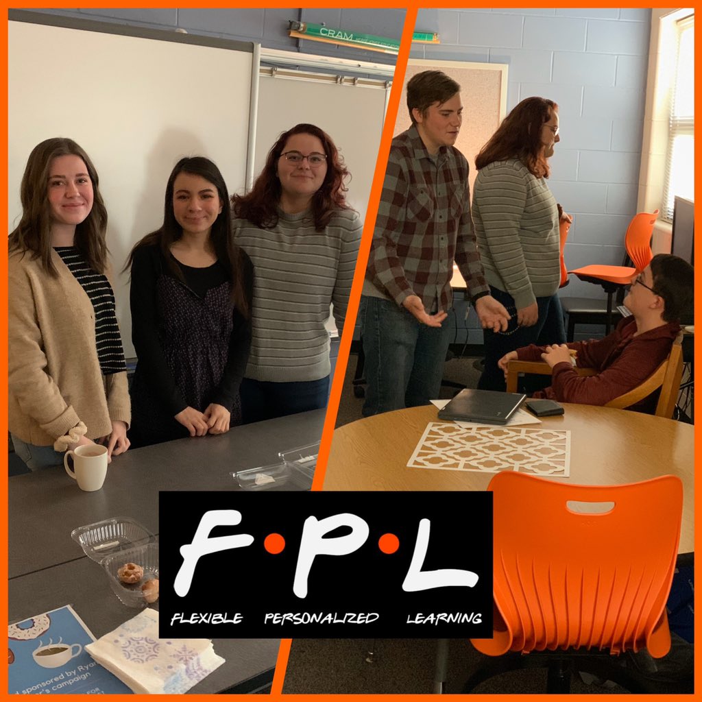 Our first #FPL campaign event of the season! @AutumnColstion, <a href="/tatiannataf/">tati .</a> ,@TaylorS035 and @audreyrmcc organized and advertised a meet and greet for candidate Ryan Foster. Ryan was able to explain his beliefs and plans to 33 voters! #RyanFosterfor1stYearPrez #PCR3Proud #flexedu