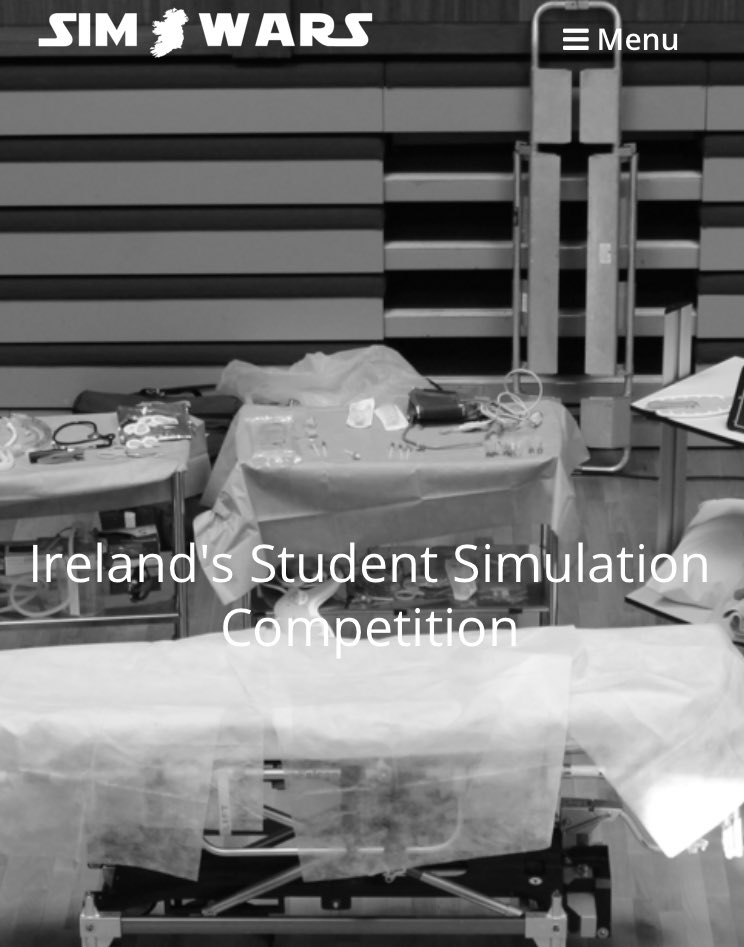 SimEdRBHSC's tweet photo. Calling all med &amp; nursing students from @QUBelfast &amp; @QUBSONM- SIMWARS 2020 Sat 7th March hosted by @SimWarsIrl and @UCCEmergencySoc in @UCCASSERT- who will take home this years #SimWars title? #studentsim #simwars @qubscrubs @QUB_PHC @qub_swot @QUBChildHealth @medsinqub @QUBSU https://t.co/aCejhrXp6y