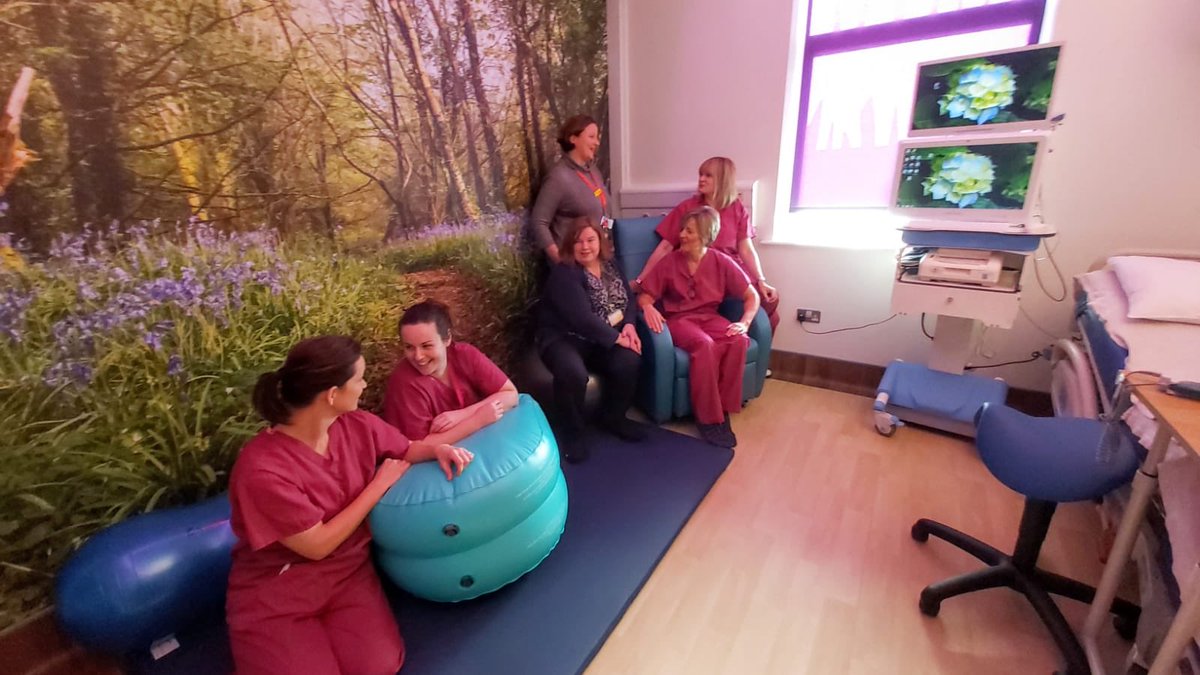 ProfJohnHiggins's tweet image. Before and After!!   #CUMH midwives changing the birthing experience for all women in labour.  Maternity strategy in action.