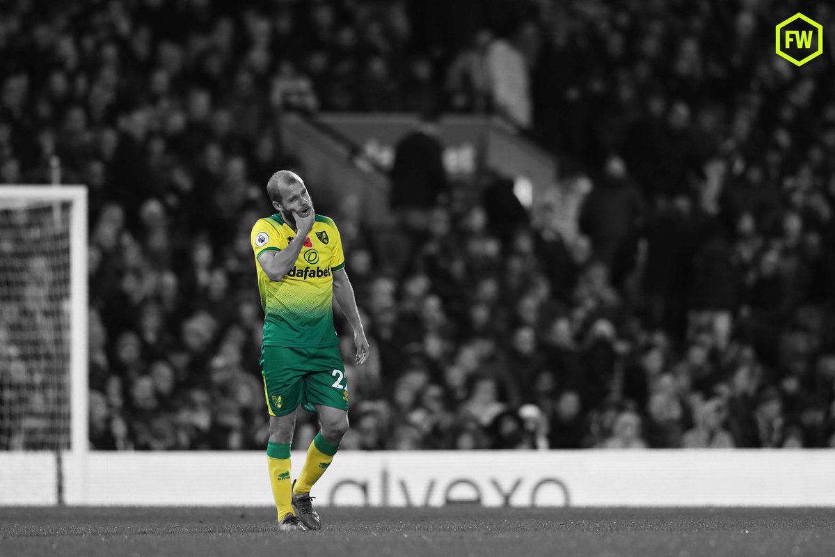 Teemu Pukki in the PL this season | First 5 games vs last 7 Goals: 6-0Assists: 2-0Shots: 17-17Shots on target: 12-6Shot accuracy: 71%-35%Open-play xG: 2.29-1.94Post-shot xG: 2.69-0.98Touches in opposition box: 27-50The Pukki Party is over  #Pukki #NCFC