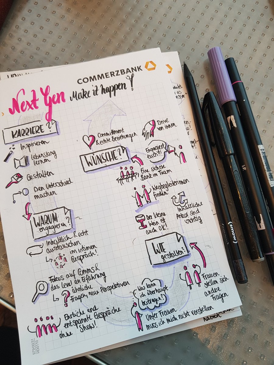 Jetzt kamen die #NextGenLeaders selbst zu Wort. Karriere heißt inspirieren und gestalten, Netzwerken bereichert durch Ehrlichkeit und Augenhöhe. @LaMailander &amp; <a href="/ricardakiehne/">Ricarda Kiehne</a> nach meinem Urlaub würde ich auch gern mitgestalten in #FFM 😊
#GWPR