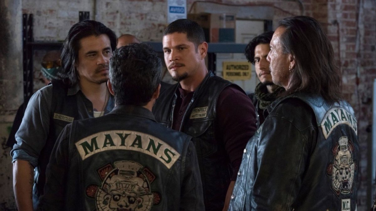 DCKitty18's tweet photo. ๐ต๐ต๐ตCan't believe they killed off "Riz" on Mayans M.C. ๐ฑ๐ฑ๐ฑ loved his character in the Mayan Fam that sucks I'm mad ๐คฌ๐คฌ๐คฌ
#MayansMC #RIPRiz #Riz #RideorDie https://t.co/mSz8jHV3gW