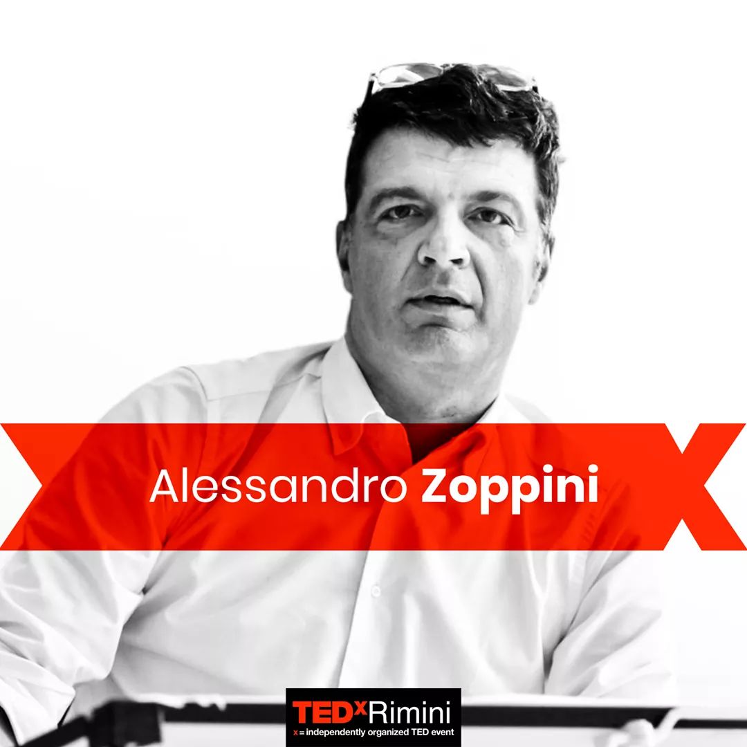 Tra pochissimo, il 16 Novembre sul palco del #TedXRimini potrete ascoltare anche Alessandro Zoppini! 
Architetto, ha focalizzato la sua attività principalmente negli impianti sportivi.
Noi non vediamo l'ora di sentire quello che avrà da raccontarci!