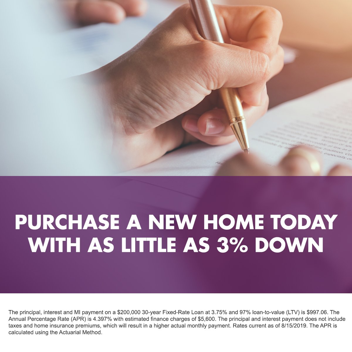 Don’t have a big down payment? FHA’s not your only option. Get a conventional 3% down loan today. Contact us for details! #lowdownpayment #mortgage #conventional97 #ocmortgagebroker
