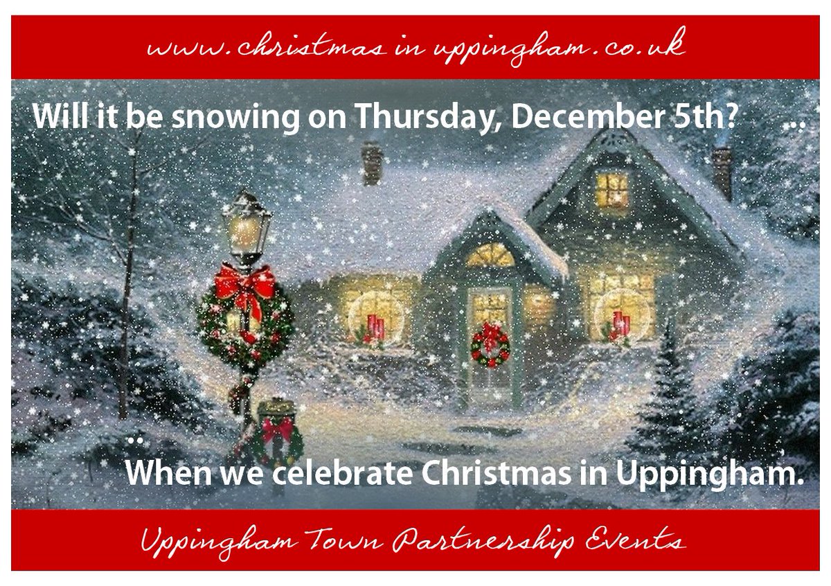 Get in the #festive mood with a fun #Christmas #shopping spree! Enjoy the smell of #cinnamon, bright lights of #market stalls, carol #singers &amp; #entertainers and Christmas #treats throughout the town. You'll soon understand why christmasinuppingham.co.uk evokes the seasonal senses.