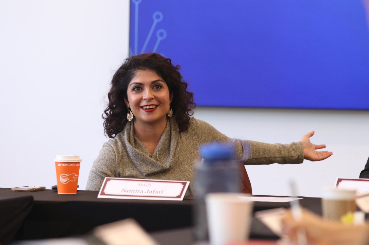 UGAGrady's tweet image. Thank you @SamiraCNN (ABJ ‘02) for kicking off our #GradyMcGill19 Symposium with such a rich discussion of the journalism industry, diversity in the newsroom and vetting sources.