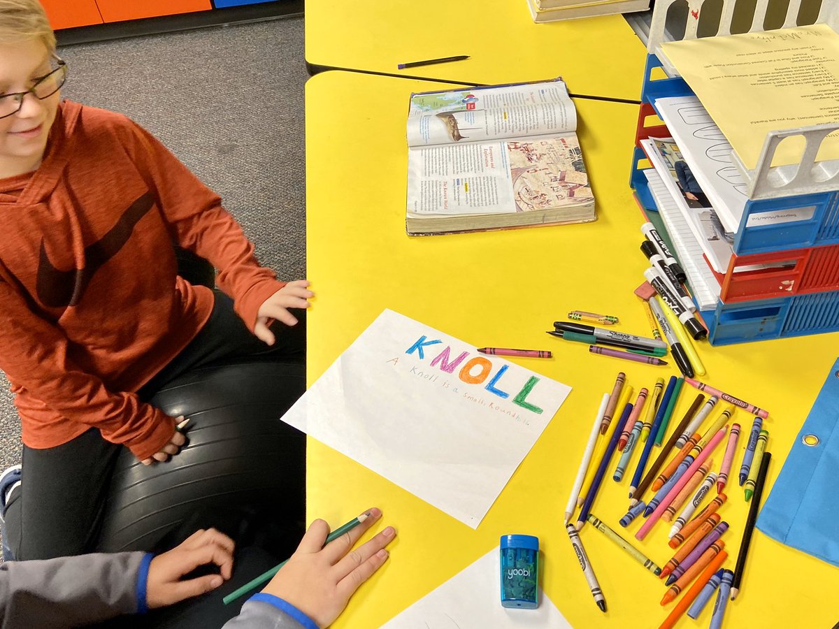 kcarlsonBES's tweet photo. 5th graders are making our Social Studies vocab cards for our focus wall! https://t.co/g5Fdzu3JxZ