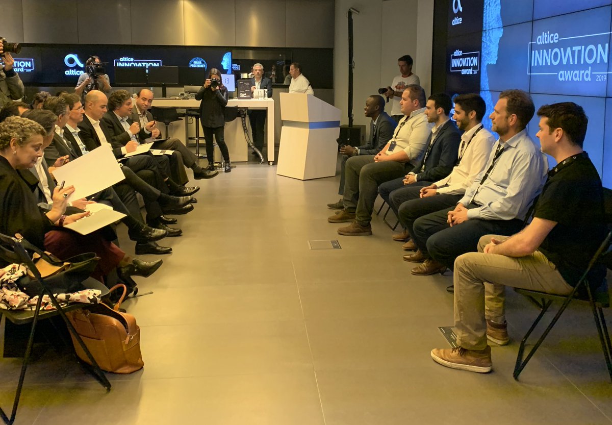 C’est partie pour la finale des ALTICE Innovation Award 2019 #AIIA2019