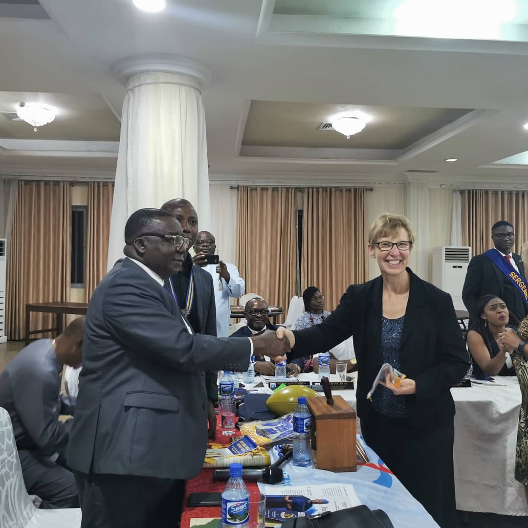 rotaryabuja's tweet photo. The Rotary Frienship Exchange program to Rotary District 9125 from Rotary District 6270 Wisconsin USA, 
Host of the night - Rotary Club of Abuja (The grandfather club). It was an amazing time. 
#Rotaryisgood. #rotarydistrict9125nigeria
#rotarydistrict6270  #rotaryinternational https://t.co/dXHg9WEuK9