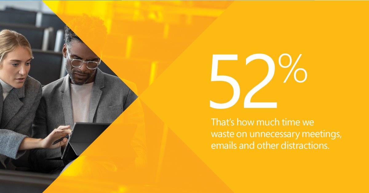 For those that guessed "more than %50" - you're right! ✅ Find out more here: https://news.microsoft.com/europe/features/new-research-reveals-a-surprising-link-between-the-workplace-and-business-success/ … https://twitter.com/MSEurope/status/1194216100076150784 …