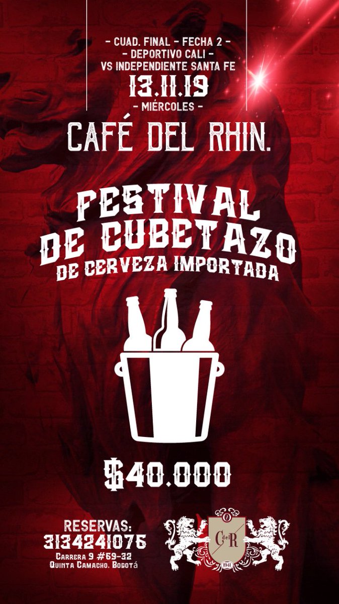 Acompaña a <a href="/SantaFe/">Independiente Santa Fe</a> hoy en su juego ante <a href="/AsoDeporCali/">Deportivo Cali</a> y disfruta nuestros #cubetazos