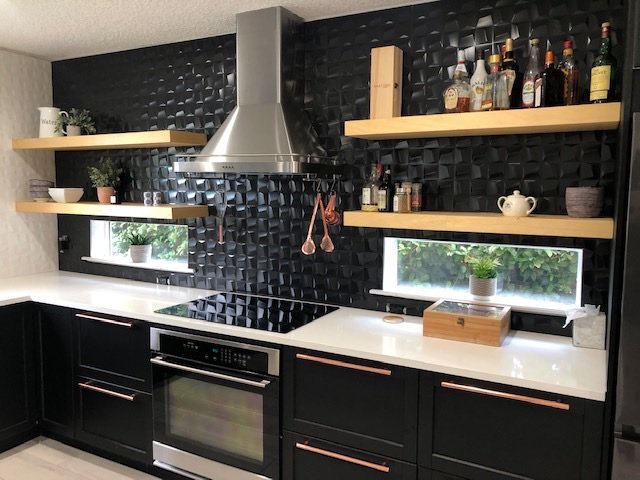 IKDkitchens's tweet photo. Customer Remodels IKEA Kitchen Back In Black! Click the link below to read all about it!
https://t.co/KkGMFe99Sj
#IKEAkitchen #IKEAkitchendesign
#IKEALERHYTTAN #Blackkitchencabinets #BlackIKEAkitchen #WhiteIKEAcountertop
#IKEAfloatingshelves #ModernIKEAkitchen
#Counterdepthfridge https://t.co/32rHuOHPAi