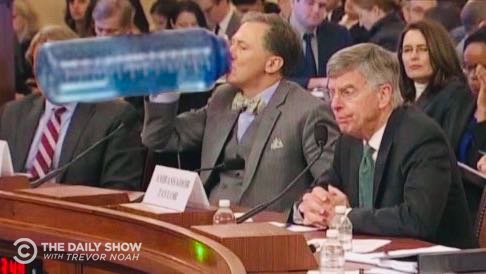 George Kent *stays* hydrated
