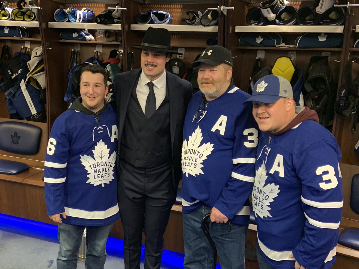 "This is the biggest thing that's ever happened in my life."

- The heart-tugging tale of how Auston Matthews, <a href="/BizNasty2point0/">Paul Bissonnette</a>, the #nhl  &amp; #LeafsForever made a lifelong dream come true for Ron Ruckstuhl, who's been told he has just a few yrs to live.

tinyurl.com/s26b3x4