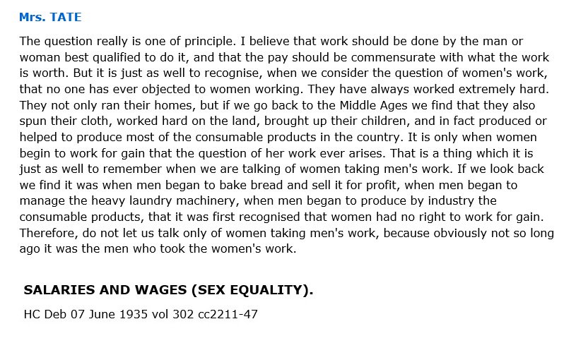 14. Followed by Mavis Tate, who argued that this is about the principle.