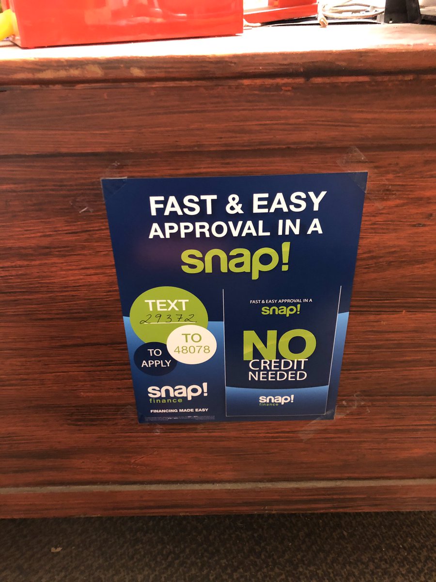 LoganWe40246574's tweet photo. It was super fun to take down the “NO FINANCING” signs at J&J Automotive Services and replace them with the SNAP Easy Approval Sign! Welcome to the SNAP Family Joe and J&J Automotive! #Snapbenefit #snapdeal https://t.co/emgR4lBjQH