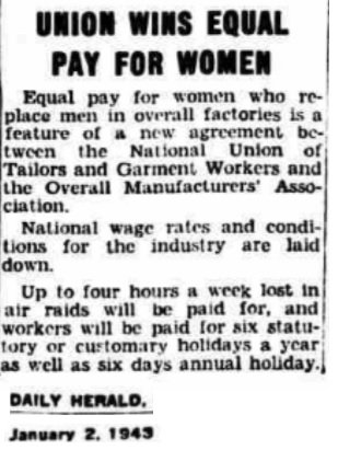 16. Despite the defeat, the Joint Committee on Women in the Civil Service took heart in the initial win, and within a few years there was another war.