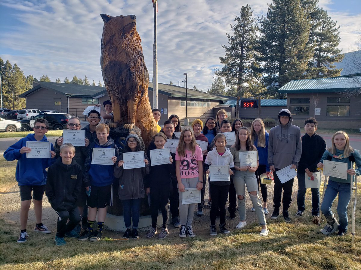 Another month of incredible students! These kids are rockstars in the classroom and around campus. #stmspride #weareltusd
