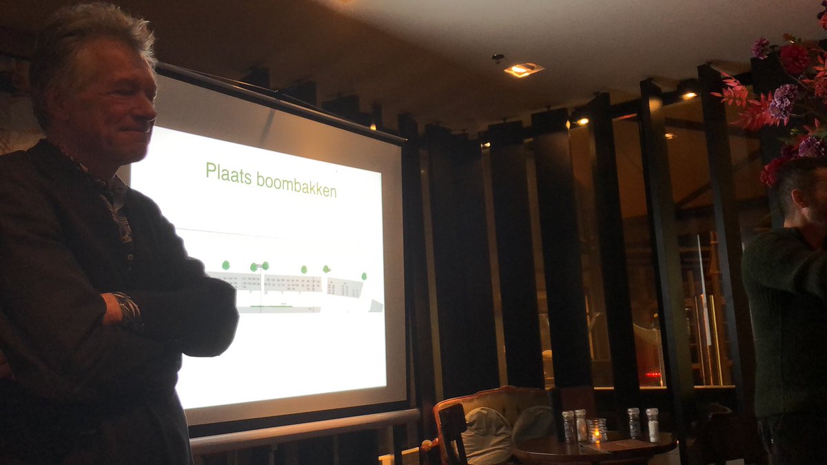 Informatieavond over #vergroening van het #houtmanspad in #gouda mooie opkomst en zinnige vragen, opmerkingen en complimenten.. #singelparkgouda #burgerinitiatief