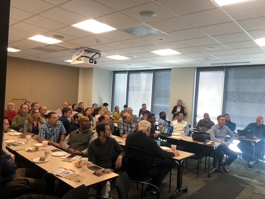 pbasrao's tweet photo. Spending an awesome #GISDay with  50+ colleagues in Charlotte including lunch &amp; learn #LifeAtHDR https://t.co/bIKVDuSG8e