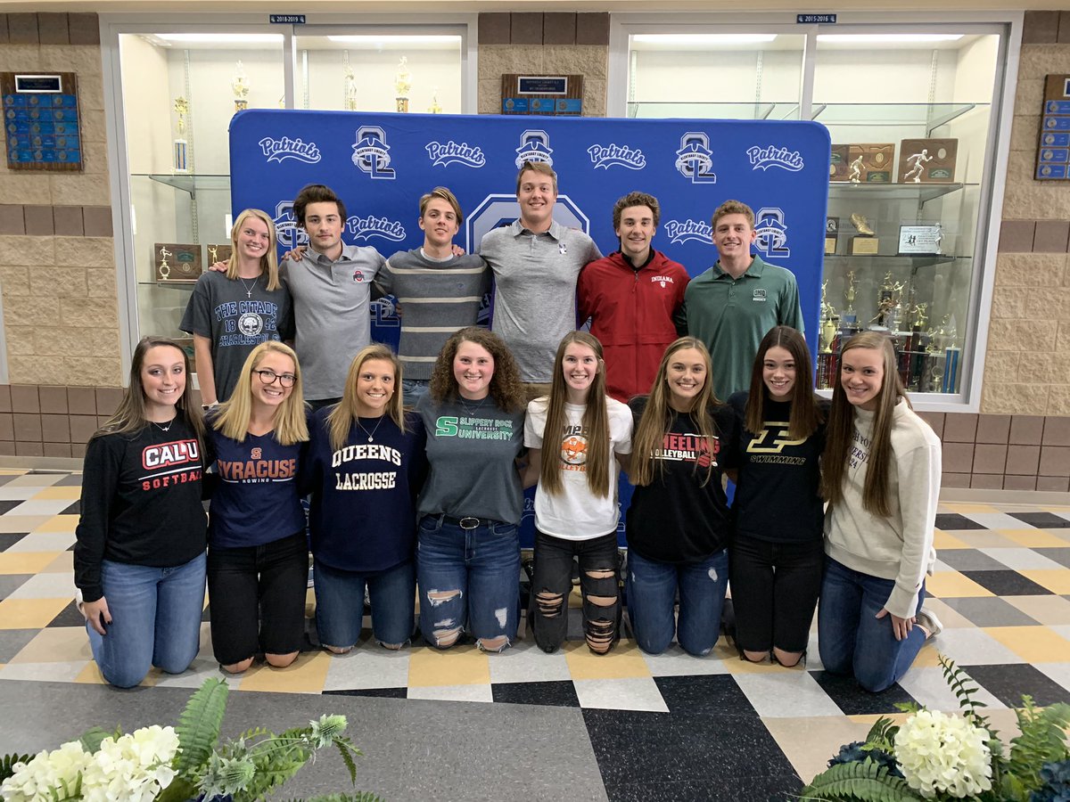 LHSAthleticDept's tweet photo. Congratulations to these 14 Liberty Patriots signing their National Letter of Intent! A record # of early signees! #PatriotProud https://t.co/vjphWzKYw7