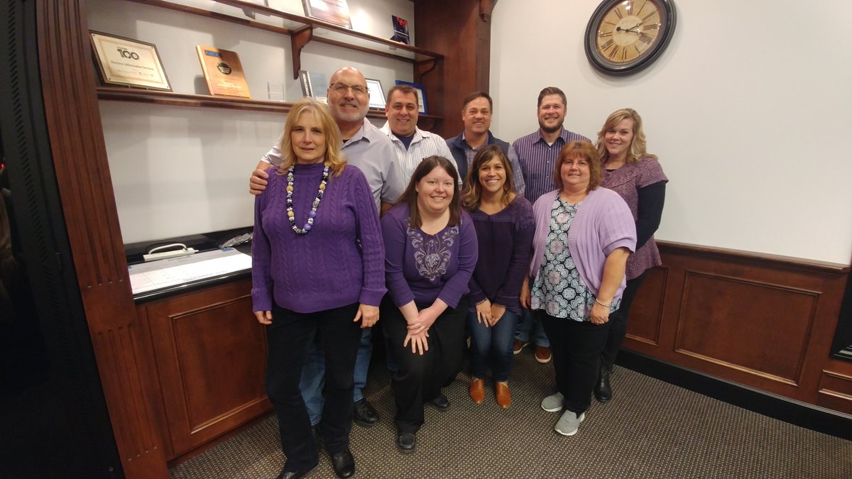 Today we recognized Alzheimer's & Dementia Awareness Month by wearing Purple. Please visit the National Alzheimer's Association website to learn more, make a donation, or even to honor a caregiver you know! alz.org #HorizonCares 💜💜💜💜