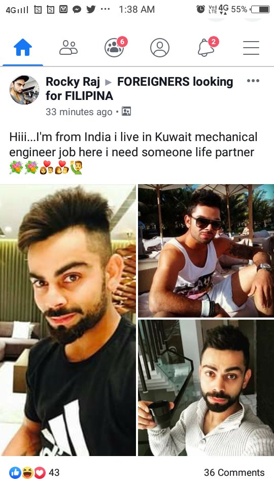 Just Stunned by @imVkohli Bhai at @facebook 😂😂😂Did you guys heard about #Viranushka break up or divorce is 💔💔🙁#INDvBAN #INDVSBAN @Boomrah_ @IsSwingAndSeam @CrickPotato1 @Atheist_Krishna @LoyalSachinFan @KyaUkhaadLega
