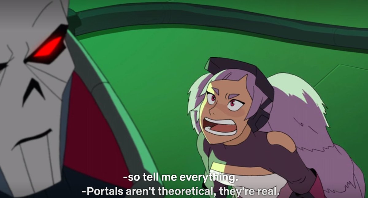 got another good "hordak completely bewildered by Entrapta" pic