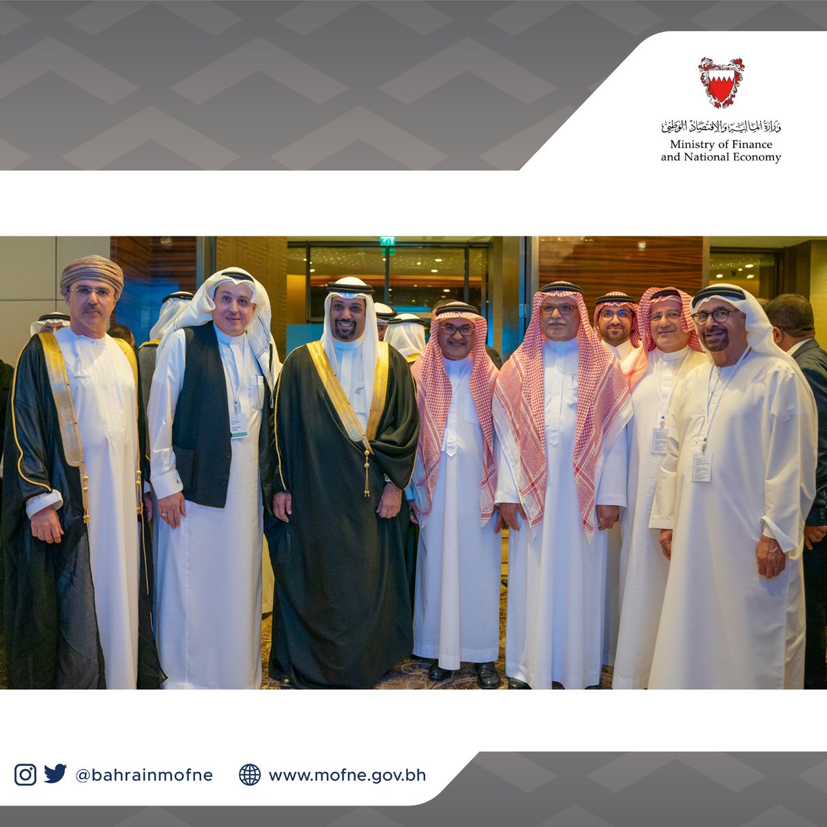 BahrainMoFNE's tweet photo. لدى حضوره انطلاق مؤتمر انفستكورب للمستثمرين2019..وزير المالية والاقتصاد الوطني:البحرين ماضية قدماً في تنمية وتنويع الاقتصاد الوطني بما يعزز استقطاب رؤوس الاموال للاستثمارات وينوه بالدور الحيوي للفعاليات الاقتصادية في دعم مساعي التنمية والتطوير

#Bahrainmofne
#IIC2019 https://t.co/lhy33AaeyH
