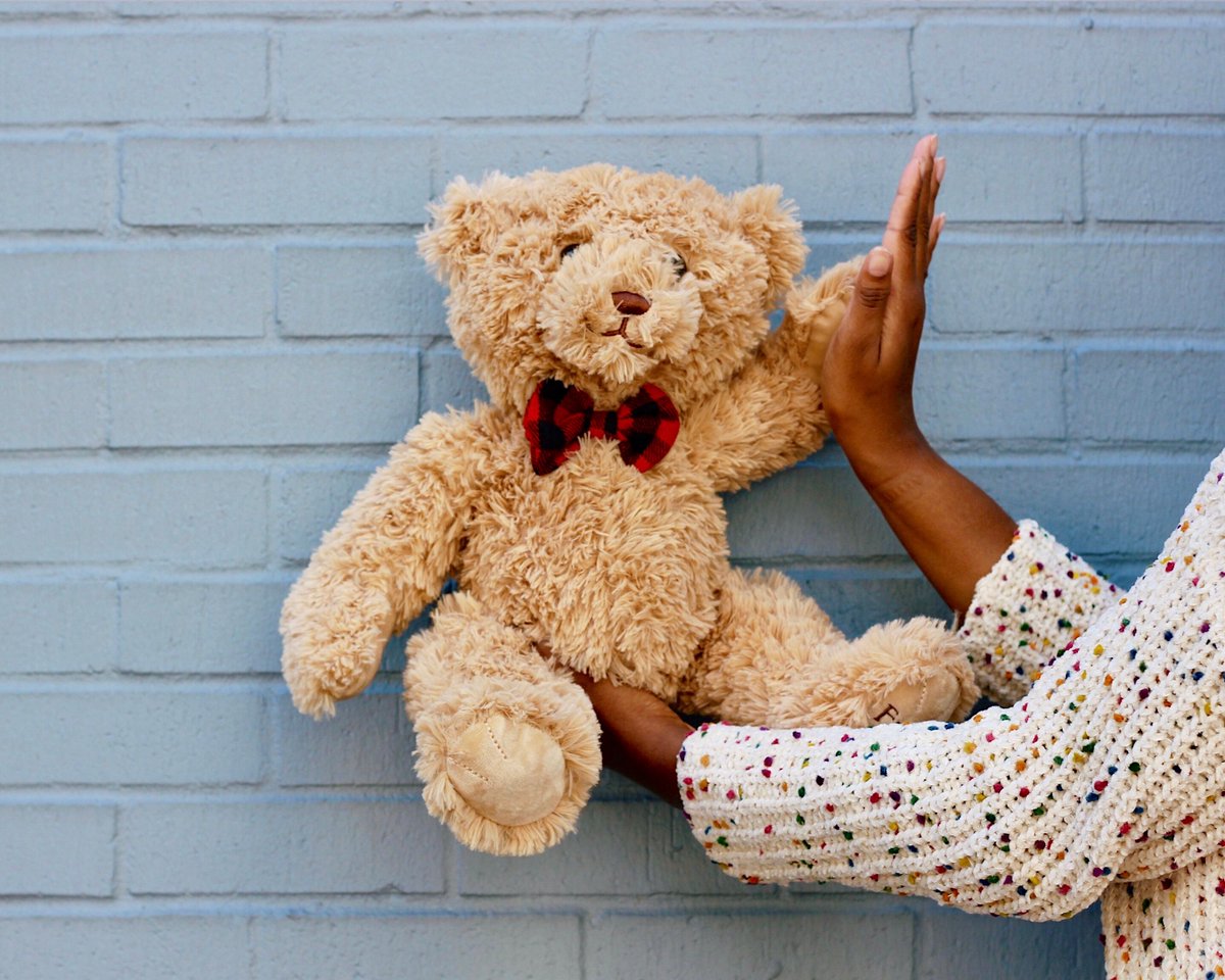 Stuffed with all the love you can get! ❤ Buy a bear, help a child and we'll donate $2 after each purchase to <a href="/StJude/">St. Jude</a>. Make sure to try out our teddy face filter and we'll donate $1 every time you share a selfie with #bearsthatcare

bit.ly/33Lm4UO
