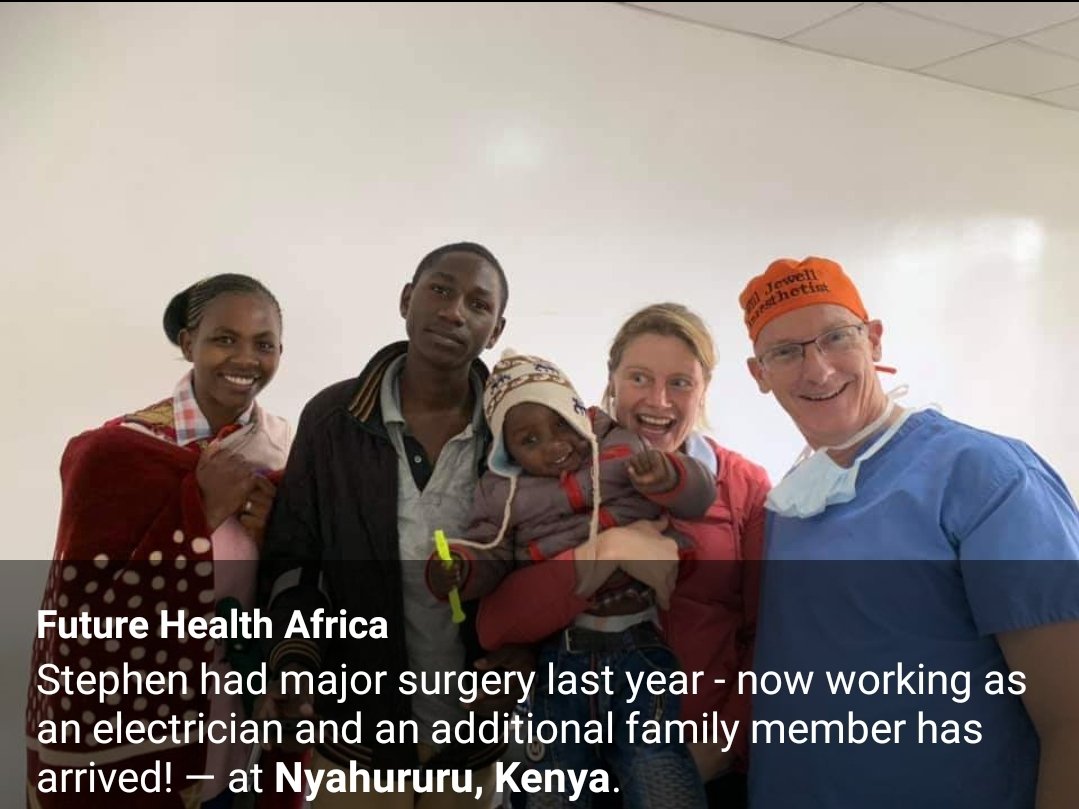 f_h_africa's tweet image. Days 5 &amp;amp; 6. The #TraumaTeam #orthopaedic work continues in #Nyahururu. 8 further ops &amp;amp; 185 patients seen in clinic so far. It’s been 2 days of celebrating; last year's patients returning to tell us how well they’re doing, happy post-op patients &amp;amp; Pete’s 60th birthday! #fracture