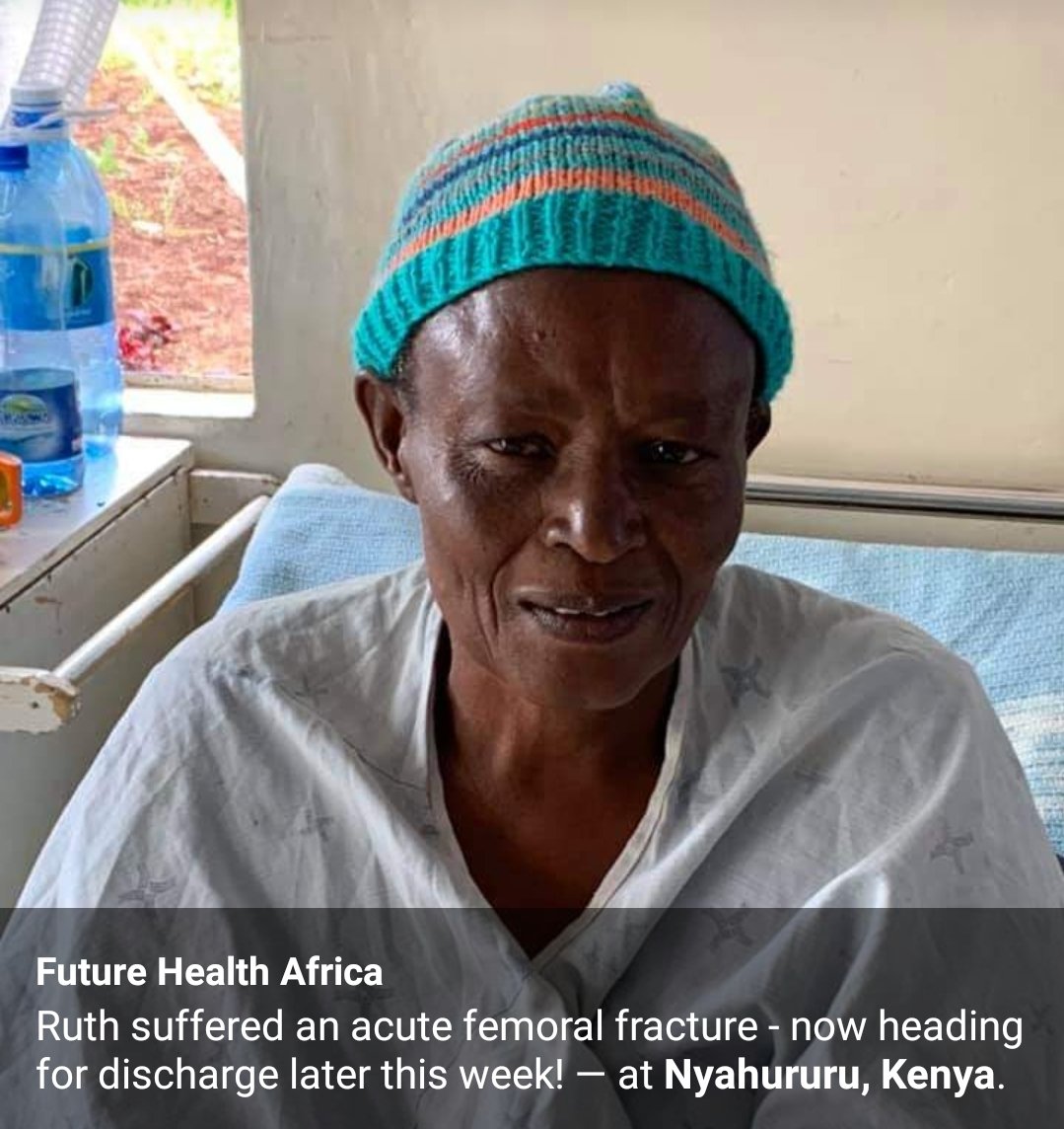 f_h_africa's tweet image. Days 5 &amp;amp; 6. The #TraumaTeam #orthopaedic work continues in #Nyahururu. 8 further ops &amp;amp; 185 patients seen in clinic so far. It’s been 2 days of celebrating; last year's patients returning to tell us how well they’re doing, happy post-op patients &amp;amp; Pete’s 60th birthday! #fracture