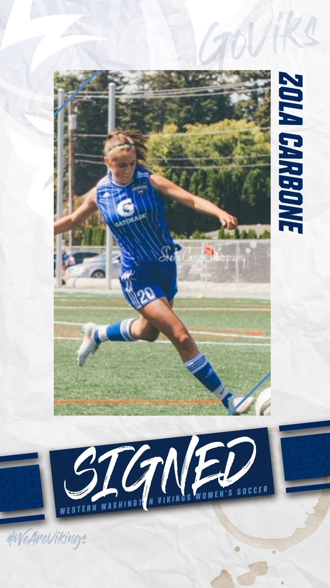 Welcome to Western and <a href="/WWU_WSoccer/">WWU Women's Soccer</a> Zola Carbone, a forward from #Bellingham and Sehome High School that is staying home to play for the Vikings!

#NewViks x #WeAreVikings
