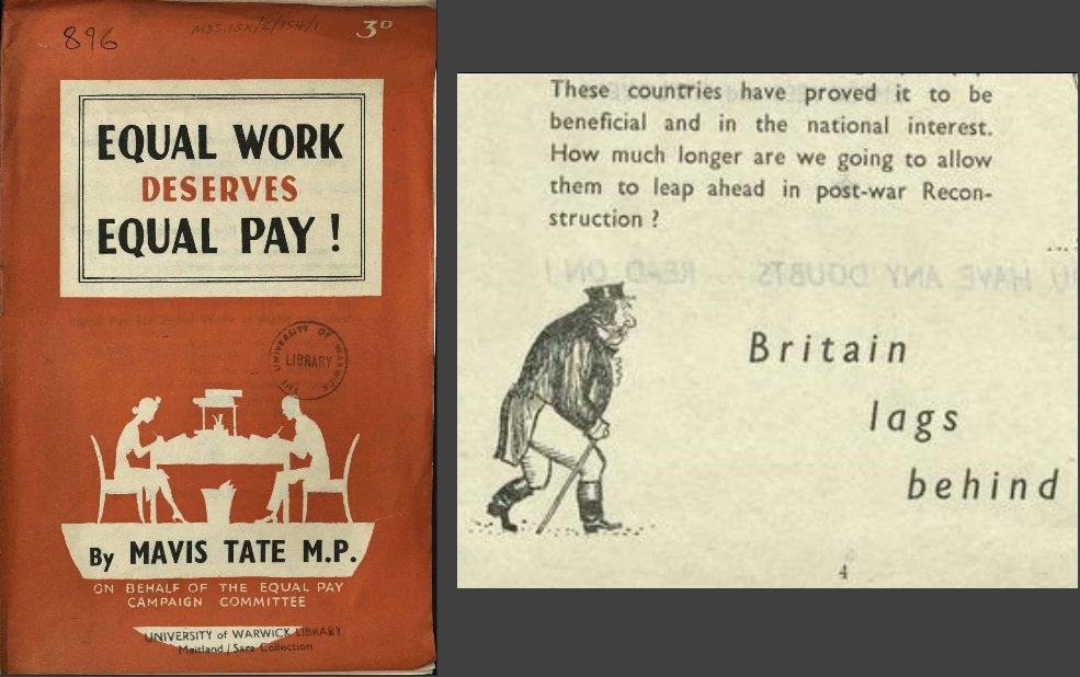 40. Nothing said it better than the Equal Pay Campaign Committee pamphlet: “Britain lags behind”. With regard to equal pay in the civil service, Britain had been nearly 30 years behind. Thanks to the ECJ, the UK had finally caught up with Europe.