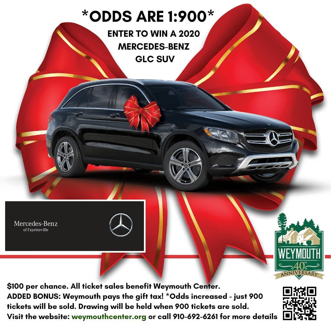 Great odds. Great cause. #raffle #newcar #weymouthcenternc dlvr.it/RJDFr0