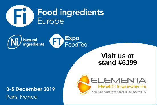 Elementa_56's tweet image. #FiEurope2019 débute le 3 décembre. Rejoignez-nous au stand 6J99 pour découvrir nos nouveautés #proteins #chlorelle.
Planifiez un rendez-vous : swll.to/F6FMT

@Fi_Global #FiEurope19 #ingredients #food #natural #health #foodingredients #healthyingredients #innovation