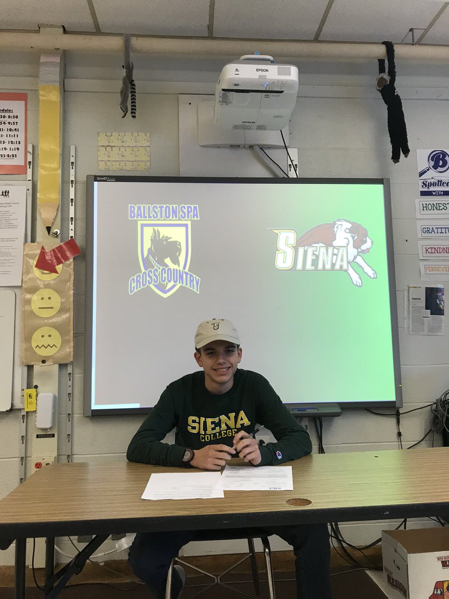 BSpa Runners π
(@bsparunners) on Twitter photo Itβs Official! Ben signs National Letter of Intent to Siena College! #NationalSigningDay <a href="/MileSplitNY/">MileSplit NY</a> <a href="/B_Spa_Athletics/">B'Spa Athletics</a> <a href="/Scotties_Fans/">Bspa Dog Pound</a> Itβs Official! Ben signs National Letter of Intent to Siena College! #NationalSigningDay <a href="/MileSplitNY/">MileSplit NY</a> <a href="/B_Spa_Athletics/">B'Spa Athletics</a> <a href="/Scotties_Fans/">Bspa Dog Pound</a>