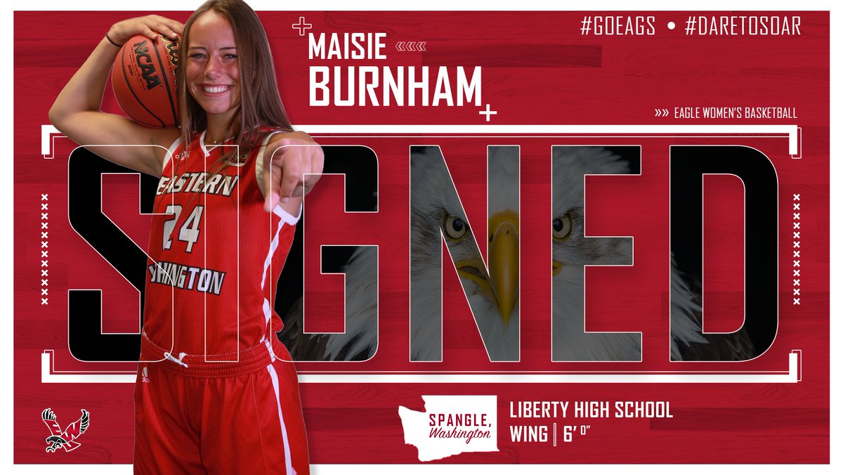 EWUWBB's tweet image. We are excited to officially welcome a new Eag to our nest!

Eag Nation, say hello to Maisie Burnham!

#GoEags #DareToSoar