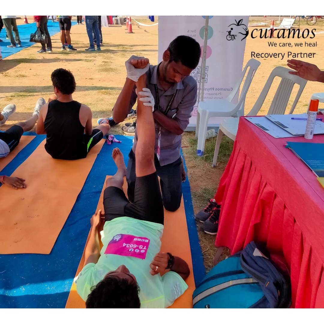 Curamos_Physio's tweet photo. Team @Curamos_Physio managed the recovery of the #Triathletes, #Athletes & other Participants of @hydtriathlon.
#Physiotherapy #HolisticCare #Wellness #Fitness #PhysioPartner #Nutrition #ExercisePartner #Exercise #SwasthyaKiBaat #AppliedPhysiotherapy #PTinAction https://t.co/2Pjxuteypq