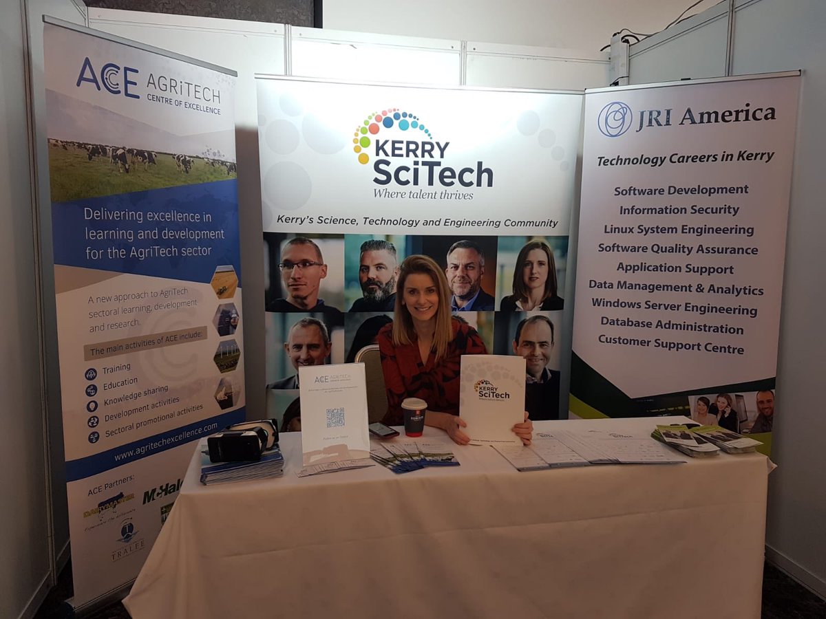 worklivekerry's tweet image. Up &amp;amp; running &amp;amp; ready to showcase Kerry’s #STEM sector at the @STEMSouthWest_ ! 

#showtime #ScienceWeek2019 #stemsouthwest