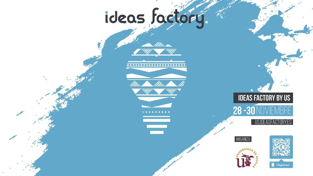 unisevilla's tweet photo. ¡@ideasfactory_es vuelve a la Universidad de Sevilla! 🚀

Tienes hasta el 22 de Noviembre para presentar tu idea a #IdeasFactoryUS➡️ https://t.co/7wbpby4e0g #USemprende https://t.co/9X9Bxia722