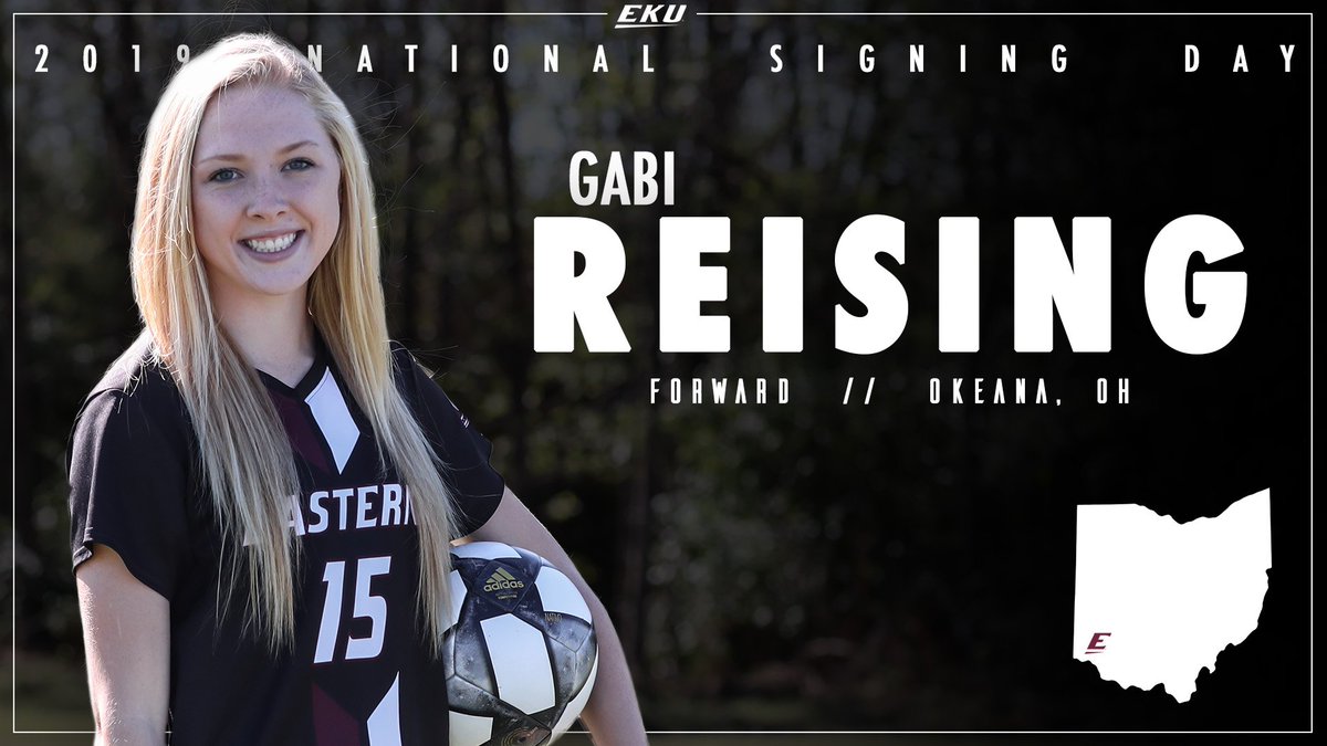 Welcome to EKU, Gabi Reising!

Gabi is a forward (and a 4.0 student) out of Stephen T. Badin High School in Ohio!

#GoBigE  I  #NSD19
