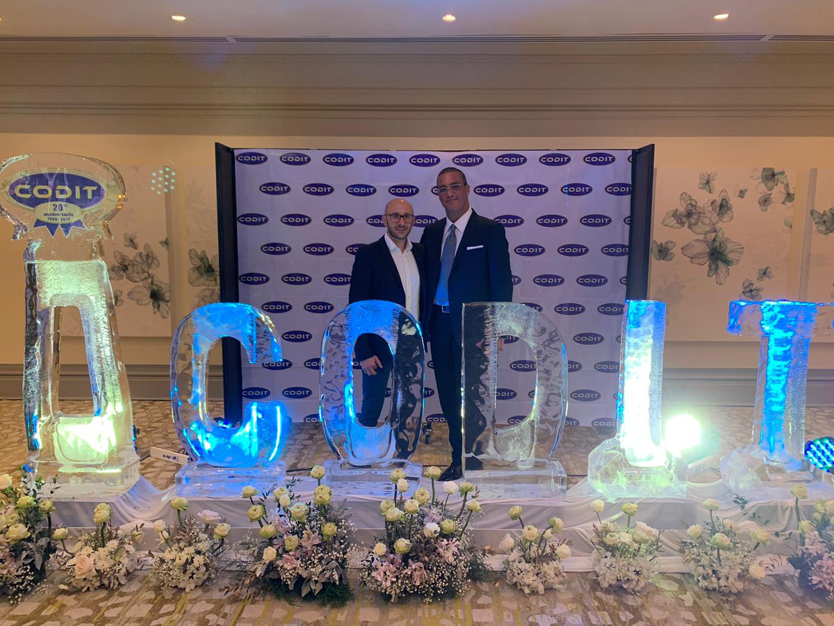 Italgrob's tweet photo. @Italgrob presente alla #convention per i #20anni del consorzio #Codit. 
"Sono molto felice di essere presente.L'augurio è di continuare lungo questo percorso di crescita e sviluppo per almeno altri 20 anni" dichiara @DinoDiMarino direttore di #Italgrob.
@samovargroup https://t.co/F5HUbwIARi