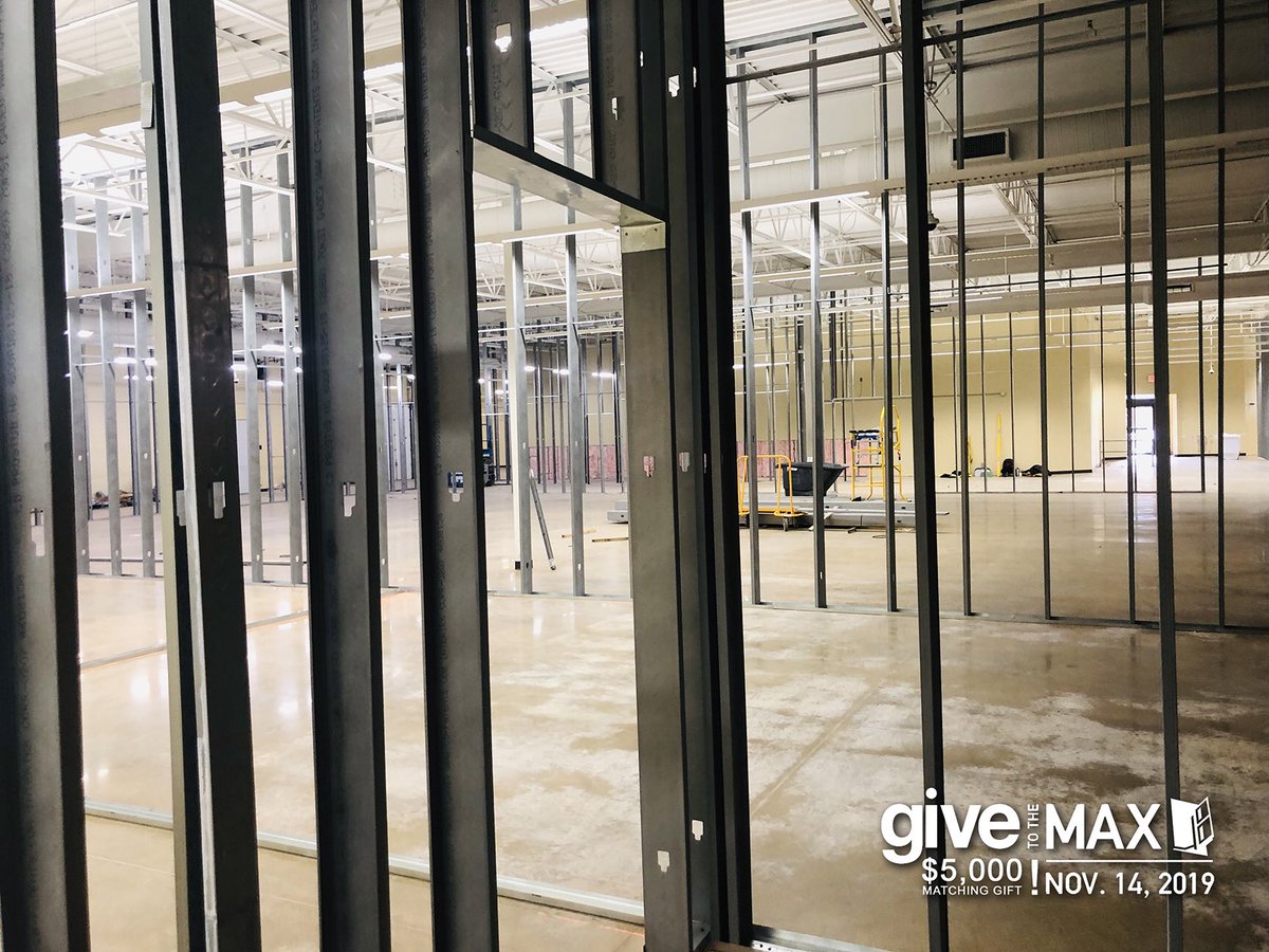 OWTheatre's tweet photo. Help us crush our #GTMD19 goal tomorrow so we can open the new OWT on time next month! Early giving has begun. Much ❤️ to @BirkMatt and @AdriannaBirk for contributing to our matching fund in support of #beauty #goodness #truth in the arts: https://t.co/pkGIyMjr3q #OWTrises https://t.co/EJCaF0T8sI