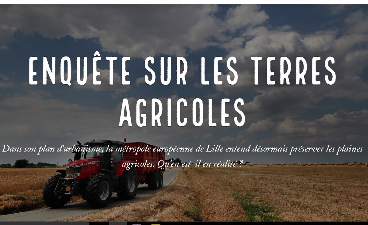 RaphaelleRemand's tweet photo. Pour retrouver le sujet sur les terres agricoles dans la @MEL_Lille, primé par le @ClubPresseNPDC  le grand format réalisé à l'époque par @AurelieBelurier => https://t.co/jkXRAfjIXO https://t.co/xmBOak85Yp