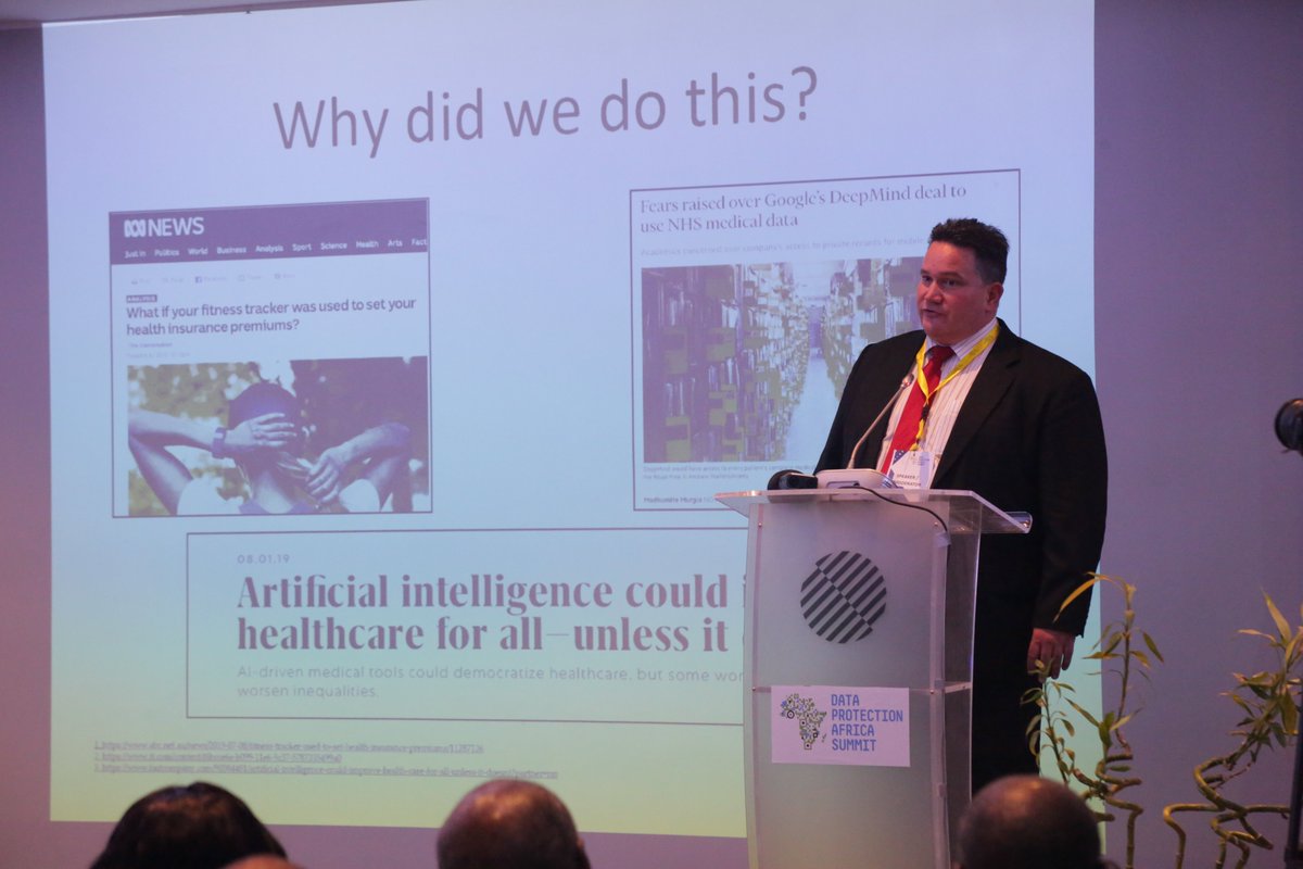 hub_adr's tweet photo. Thematic Area 3: Data Protection & Health Data by Sean Mclaughlan
#DPAS19 #healthdata #dataprotection
@KuleszaJ @titiakinsanmi @Poncelet2 @CyberInAfrica @desmond_israel @andiaye_ @Facebook
@googleafrica https://t.co/SPh9Z0FGyL